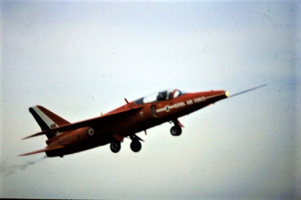 Red Arrows - 9x Folland Gnat - (Royal Air Force)