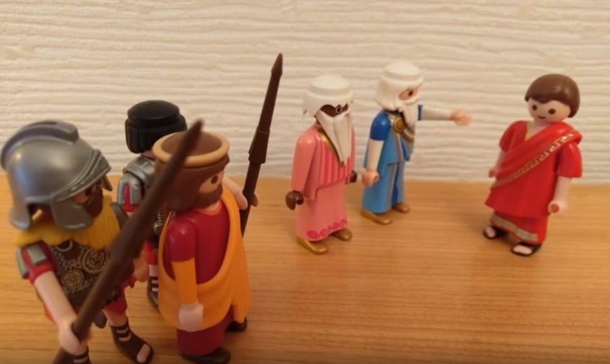 L'arrestation - Jésus est présenté à Ponce Pilate