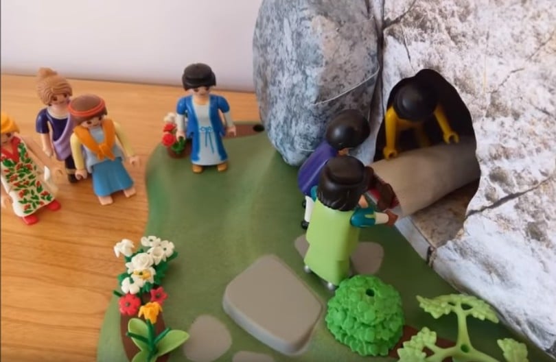 Notre Dame des Douleurs - Jésus est mis au tombeau