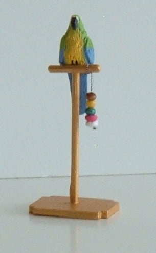 Blue Green Yellow Parrot