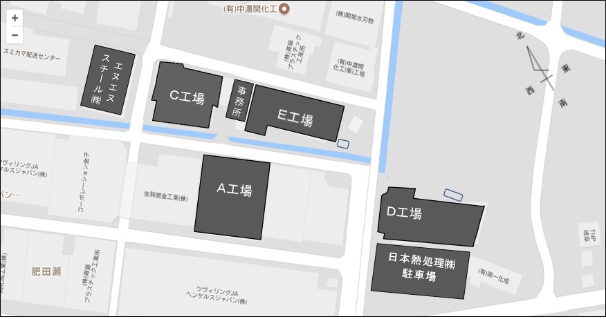 岐阜県 関市 日本熱処理㈱ 日本熱処理 熱処理 (社)日本熱処理技術協会 焼鈍処理 表面加工 自動投入機 浸炭焼入 磁気抜き焼鈍 無酸化焼鈍 溶体化炉 時効炉 連続炉 バッチ炉 連続窒素雰囲気炉 連続焼入焼戻炉 ショットブラスト ブリネル硬さ試験機 真空洗浄機 連続ガス浸炭焼入焼戻炉 連続ガス雰囲気焼入焼戻炉 真鍮 バッチ式焼戻炉 ロックウェル硬さ試験機 ビッカース硬さ試験機 マイクロビッカース硬さ試験機 金属組織顕微鏡 サブゼロ処理 Ａ工場 ＨＰ炉 ＨＢ炉 ＡＴ１炉 ＡＴ２炉 ショット機 Ｃ工場 ＣＱ炉