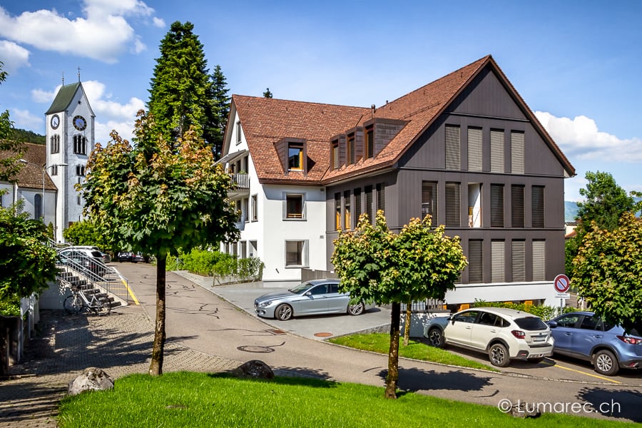 Wohn- und Gewerbehaus 'Schäfli' ∙ Tuggen ∙ Hensel Architektur