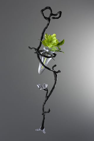 吊り花器　hanging flower pot     90 x 100 x h480  mm