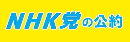 NHKから国民を守る党の公約