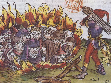 Persécution des juifs au XVème siècle - Bibliothèque Mazarine