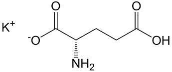 (L) - Glutamate de potassium