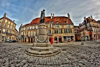 Statue de Diderot par Auguste Bartholdi