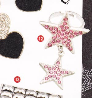 Funky Divas　ツイン・スター　リング