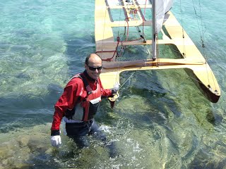 Aigües turqueses ajuden a fer la etapa més agradable