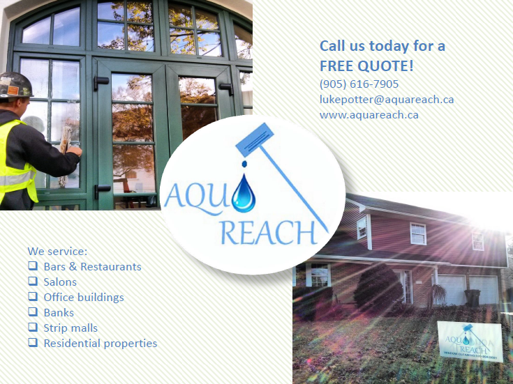 oakville window cleaning, top rated local company, window washing, cleaner windows