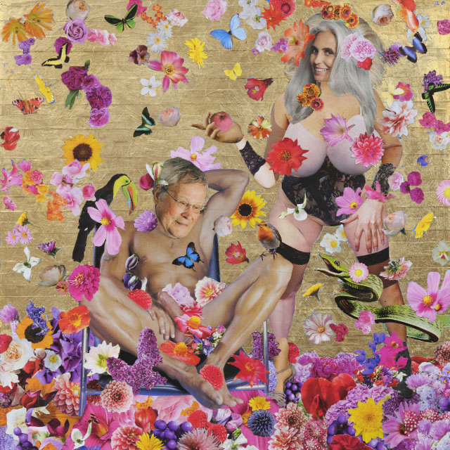 Adam F. 68 and Eve P. 64                   2021 43×43 cm  