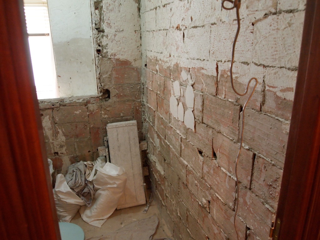 DURANTE-PICADO DE YESOS Y MORTEROS VIEJOS- ESPACIO & FORMA