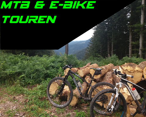 Mountainbike MTB und E-Bike Touren mit Pannen-Workshop im Schwarzwald