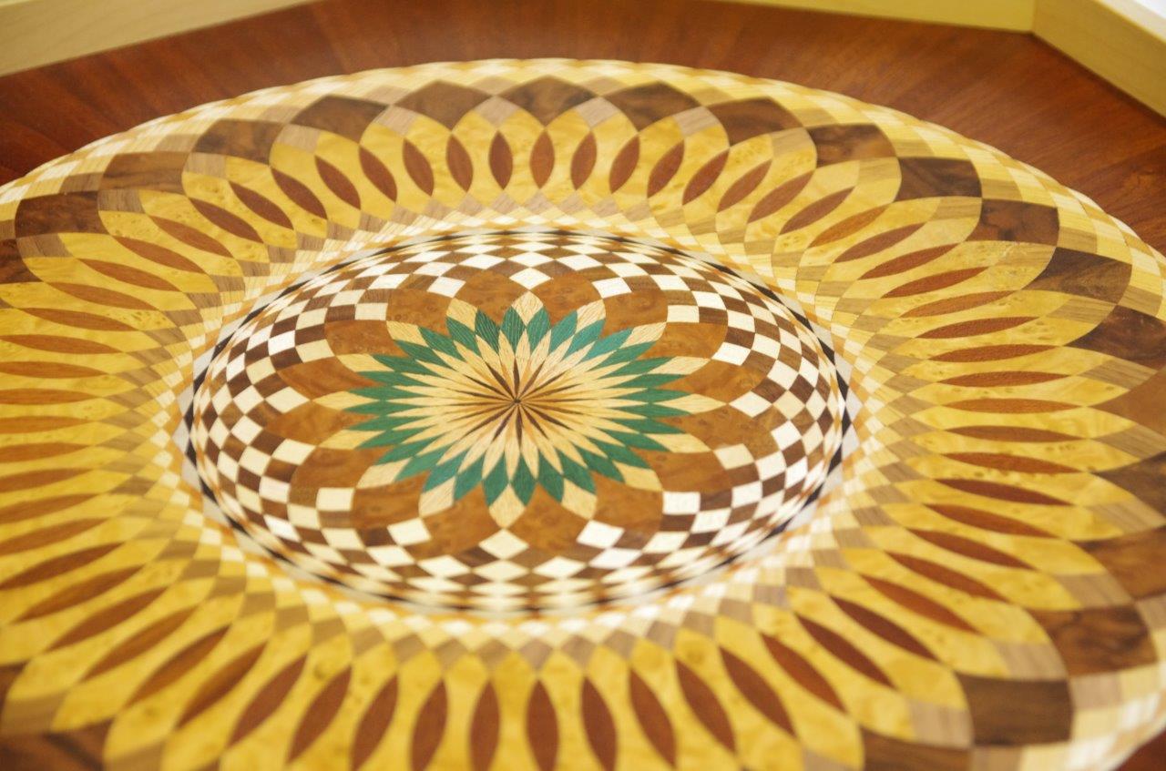 Intarsienarbeit von Florian Nüdling