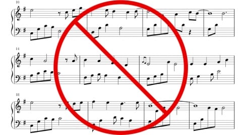 Noten legal kopieren