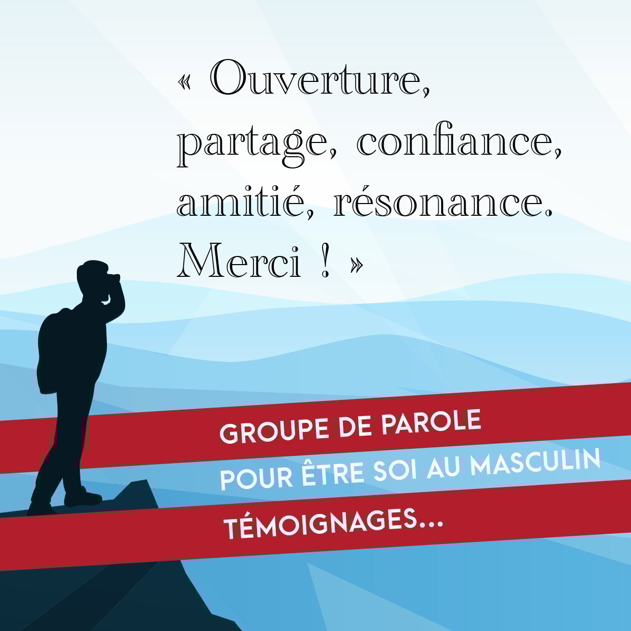 Groupe de parole - être homme aujourd'hui