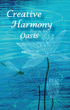 Harmonious picture of a tranquil creative oasis