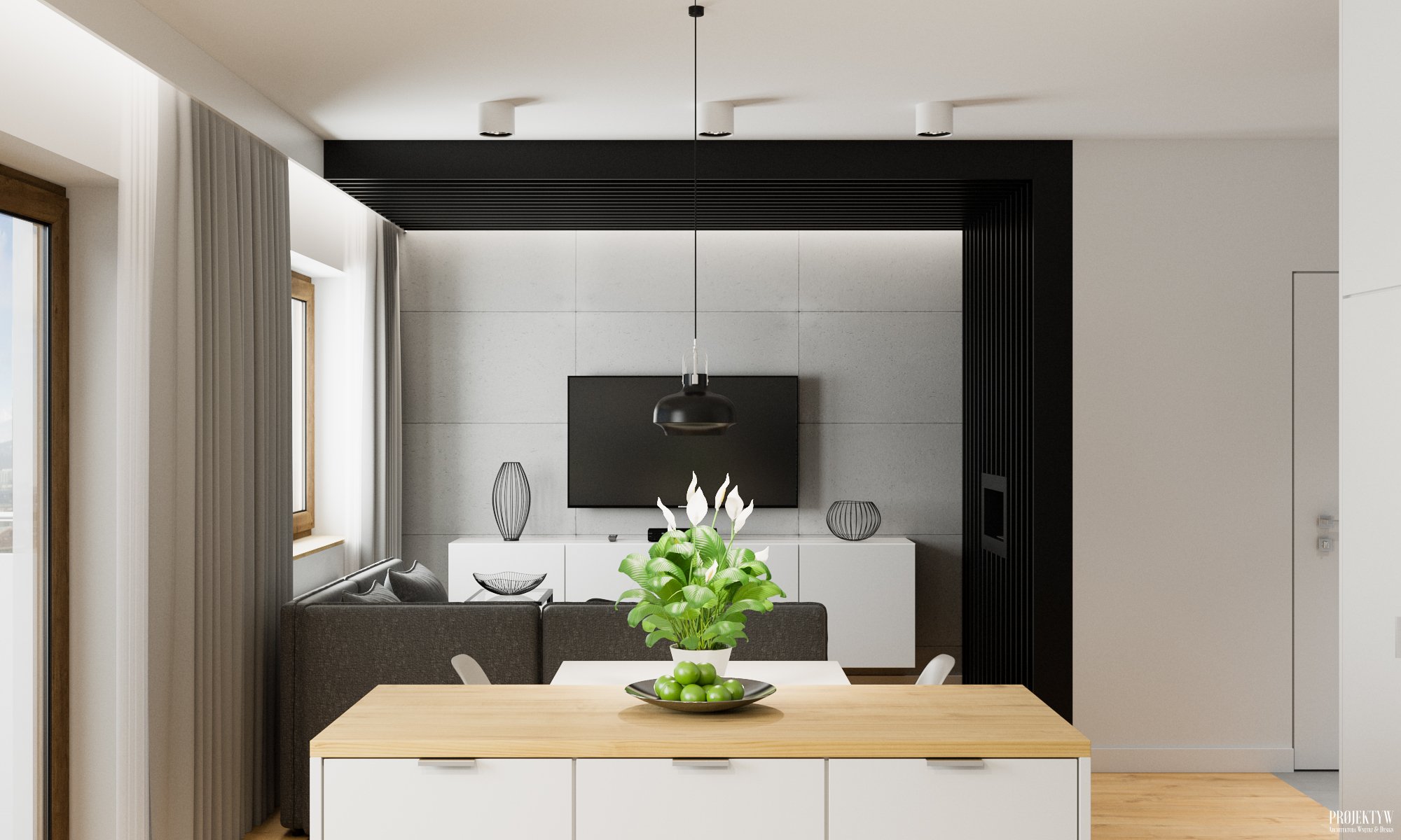 Wnętrze w stylu skandynawskim