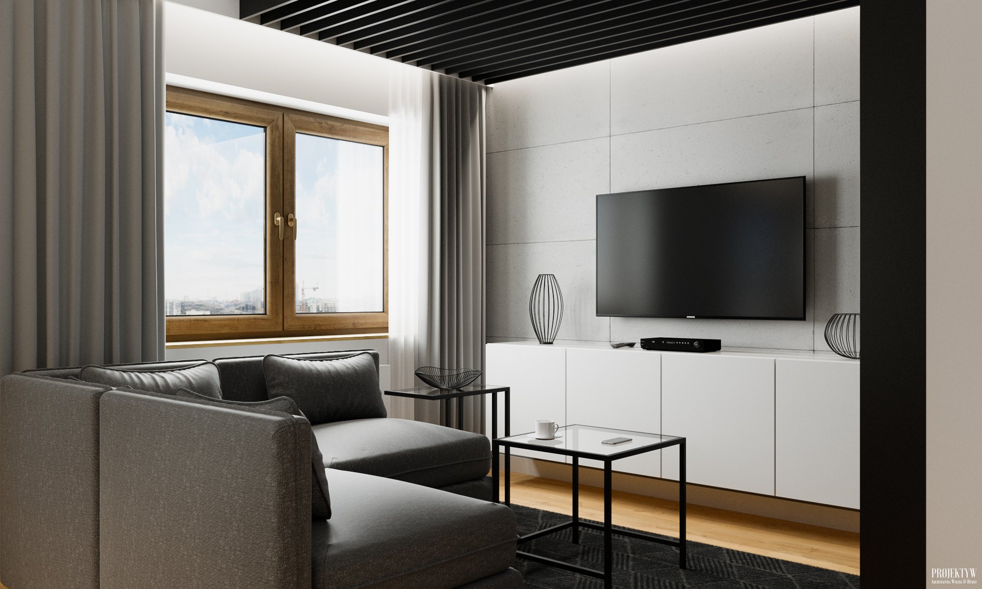 Projekt wnętrza, meble ikea