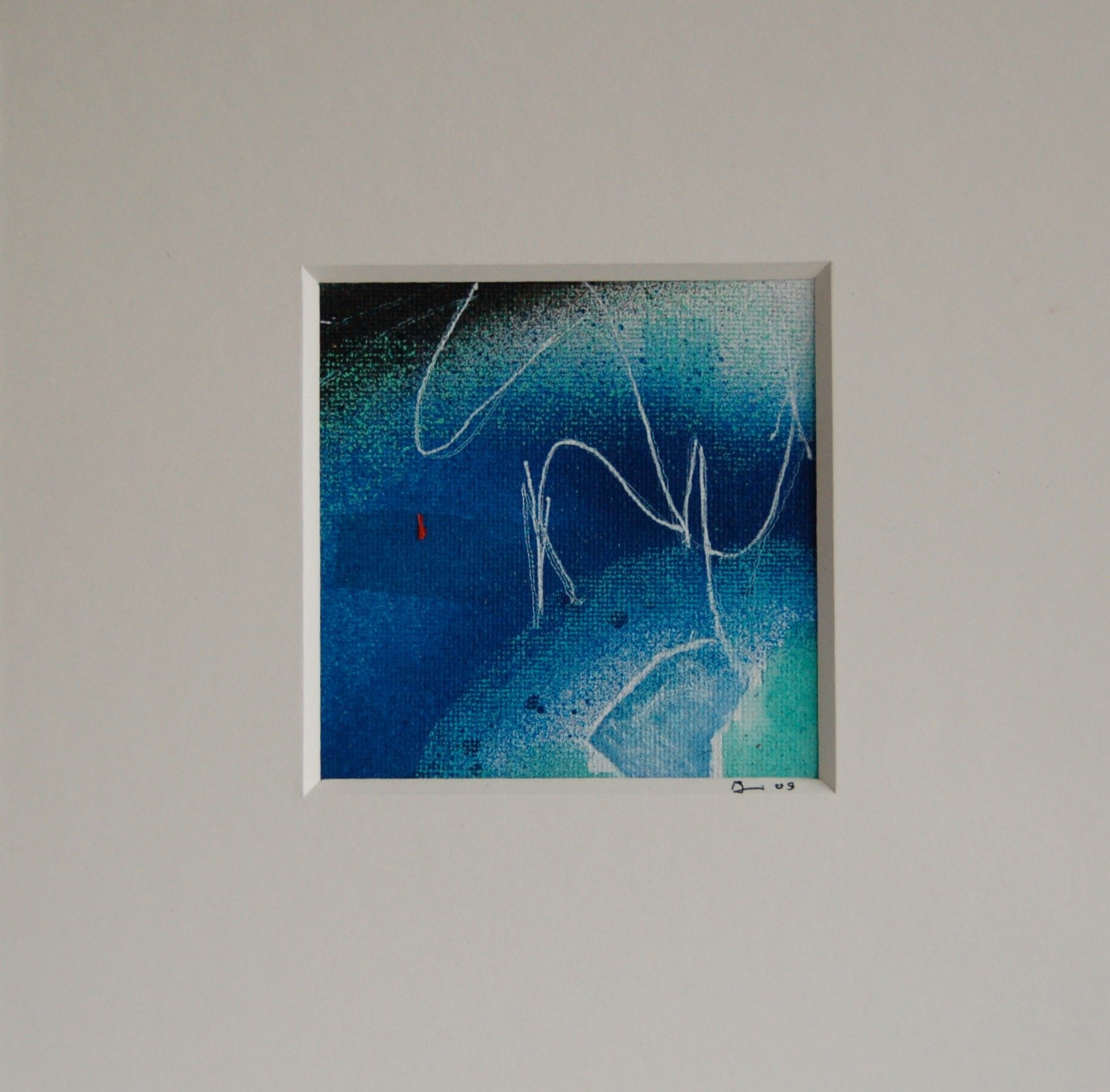 bildkarte mit couvert - 15 x15