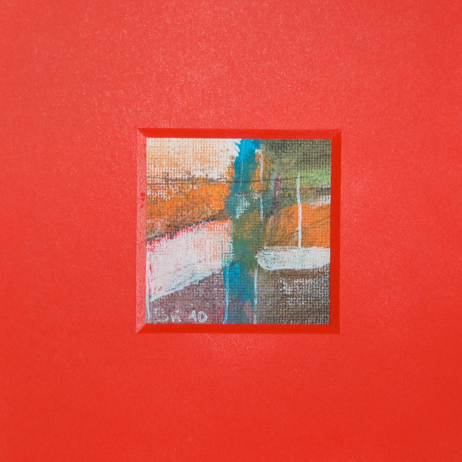 bildkarte mit couvert - 15 x 15