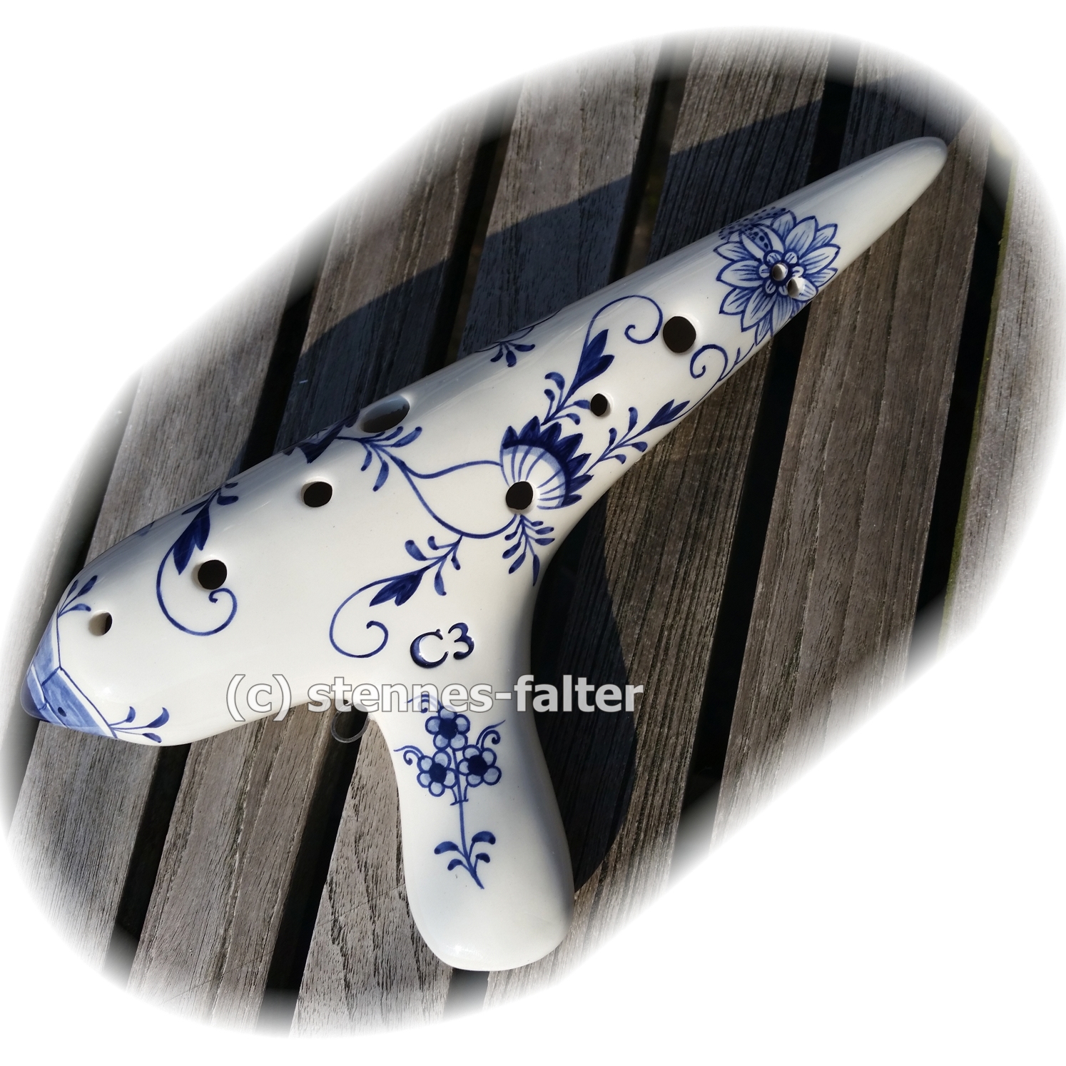 C3 Meissen Johann Rotter (ocarinamusic) mit Splithole