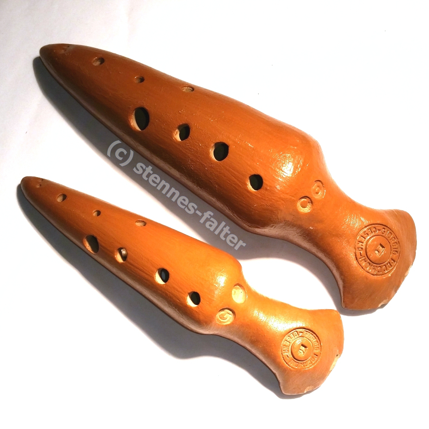 Ocarina Dritta, Giorgio Pacchioni mit Splithole