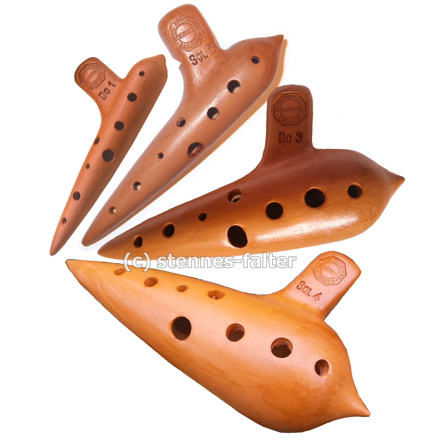 C1 G2 C3 G4 Set Ocarina di Budrio, Fabio Menaglio