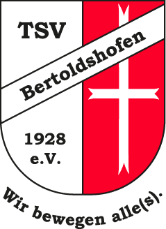 Logo des TSV Bertoldshofen mit dem Slogan Wir bewegen alles