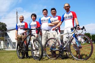 自転車部創設集合写真