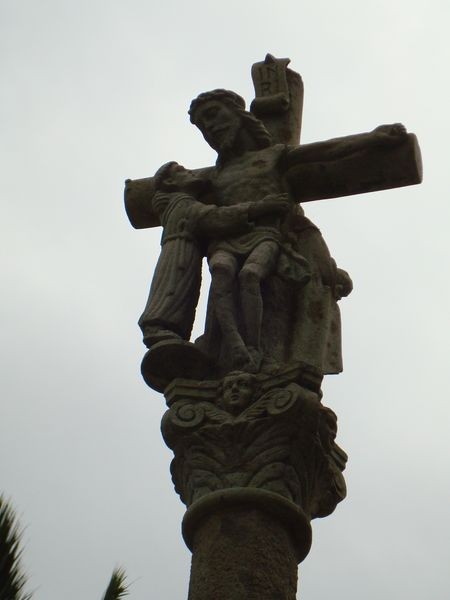 Cruceiro S. Vicente de Noal, Porto do Són (detalle)
