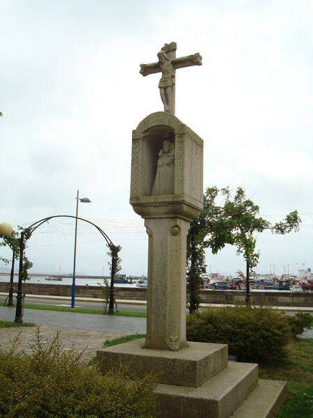 Cruceiro en Alameda, Pobra do Caramiñal