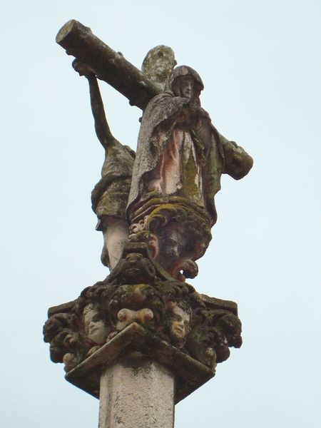 Cruceiro Plaza Rafael Dieste, Rianxo (detalle)