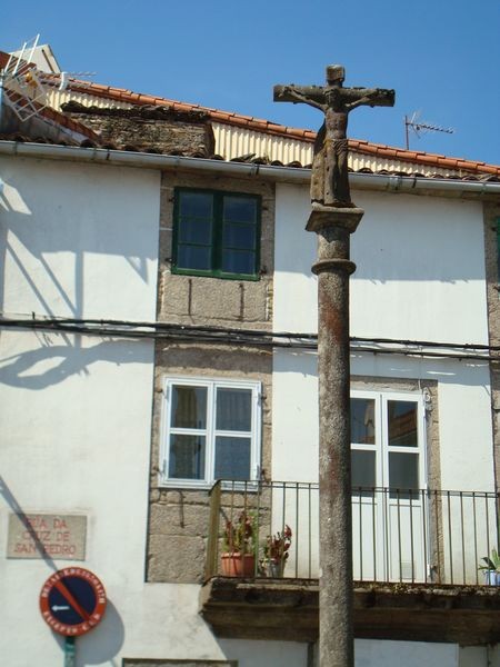 Cruceiro Rúa Cruz de S. Pedro, Santiago