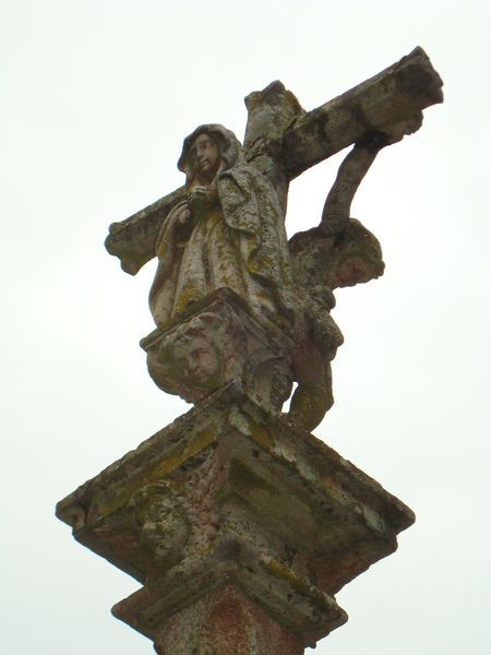 Cruceiro Novo en Cabo de Cruz, Boiro (detalle)