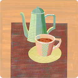 お茶を飲みながら健康に