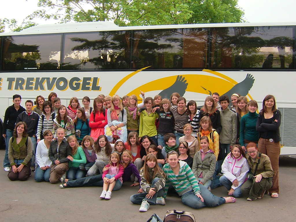 Abschiedsfoto mit den Belgiern 2007