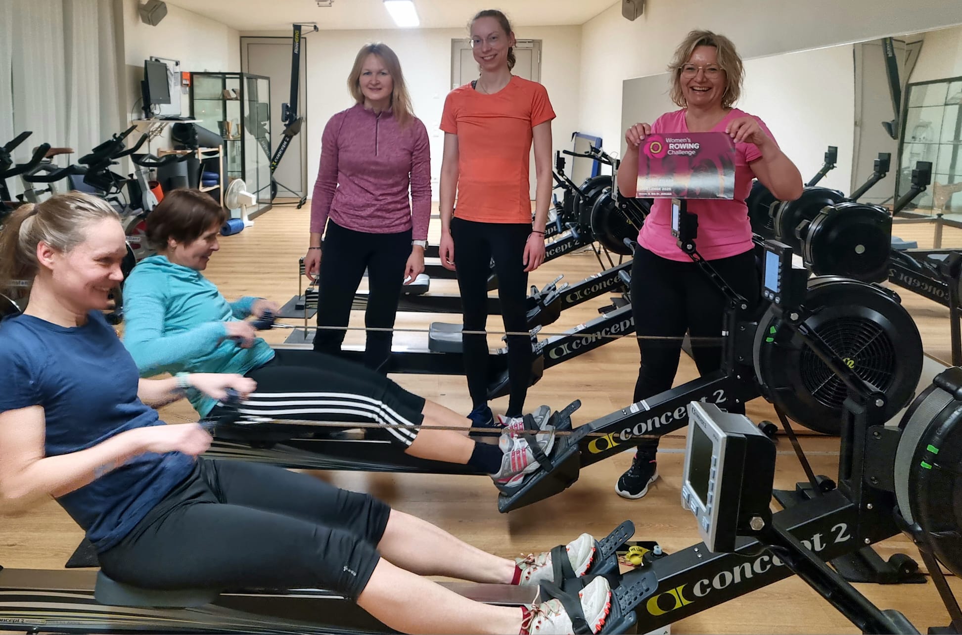 Women’s Rowing Challenge 2025 am RV Neptun – Frauenpower zum Jahresauftakt!