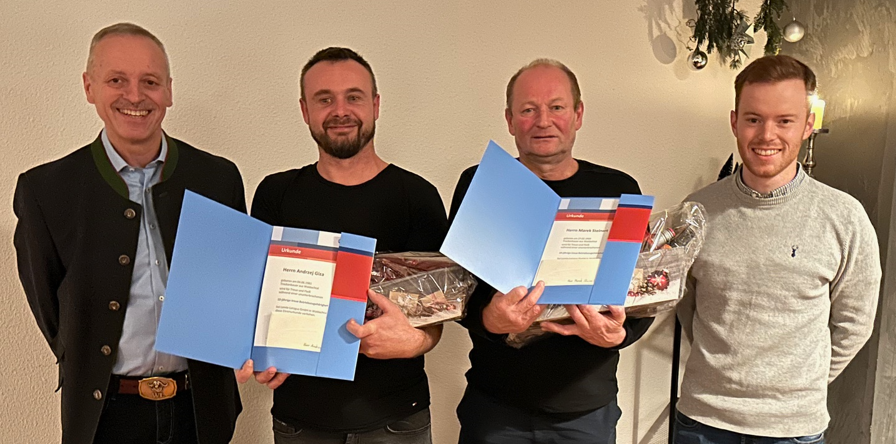 Lemle-Letzgus ehrt treue Mitarbeiter