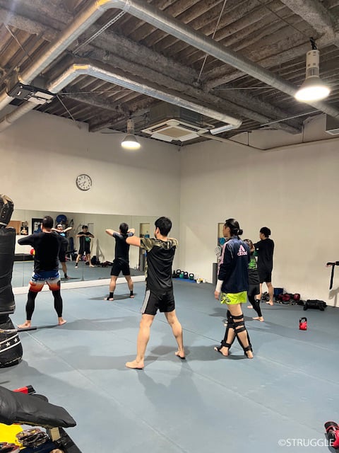 筋トレも皆さん頑張ってます！