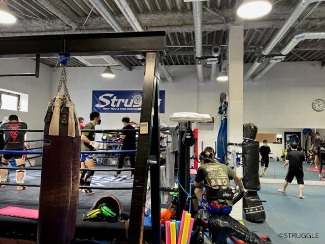 活気が出てきたし、サンドバッグも3本新しくなりました