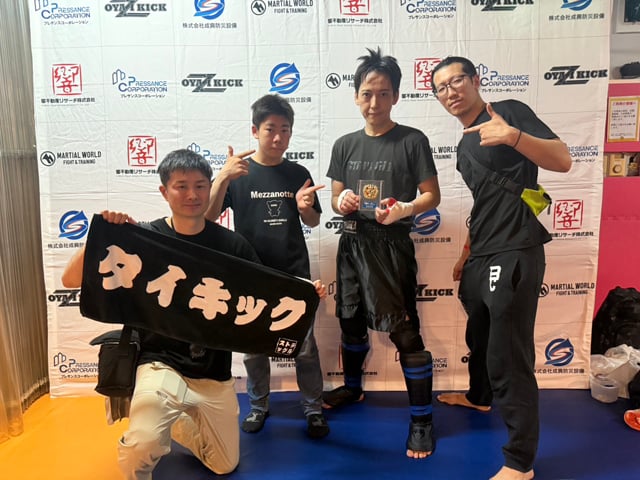 5/11 オヤジ・オナゴキックに1名出場しました