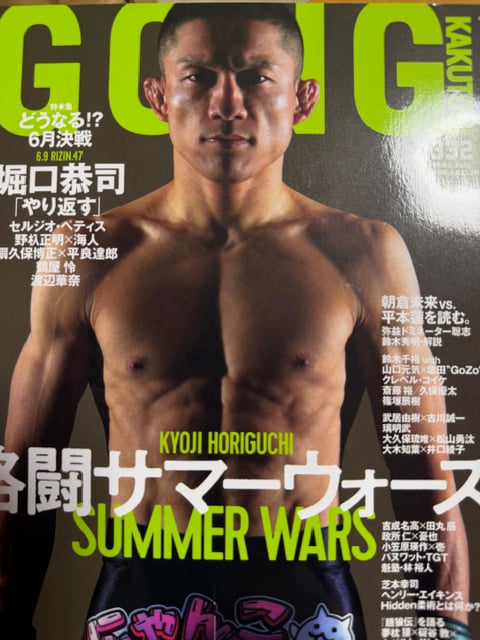 堀口選手凄いなぁー