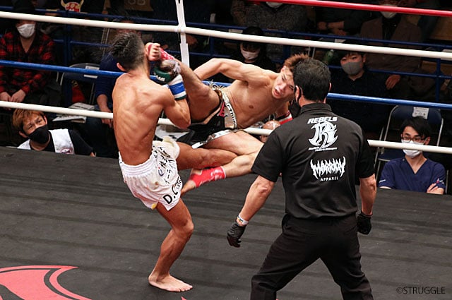 2・28 REBELS ～The FINAL～ スーパーフライ級防衛戦を行った老沼隆斗の結果です