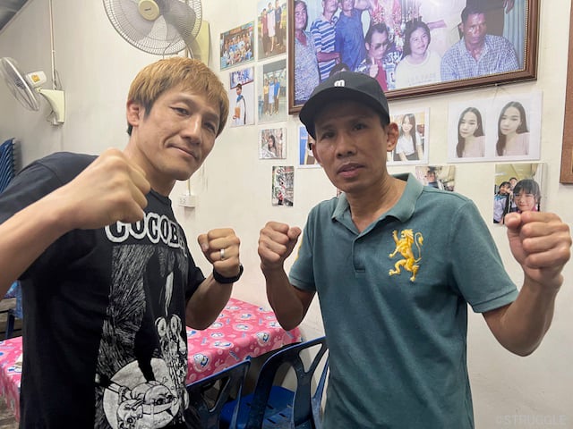 昔闘ったタイ人選手のお店を訪ねて！