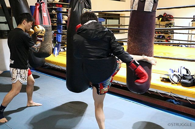 明日のMuayThai Openアマチュア大会に1名出場します！