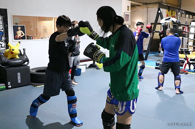 単発でフォーム練習