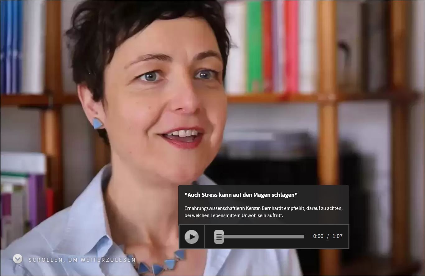 WDR Reportage: Lebensmittelintoleranzen