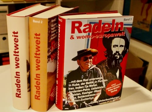 historische Zeit- und Bild-Dokomente eines Welt-Radlers