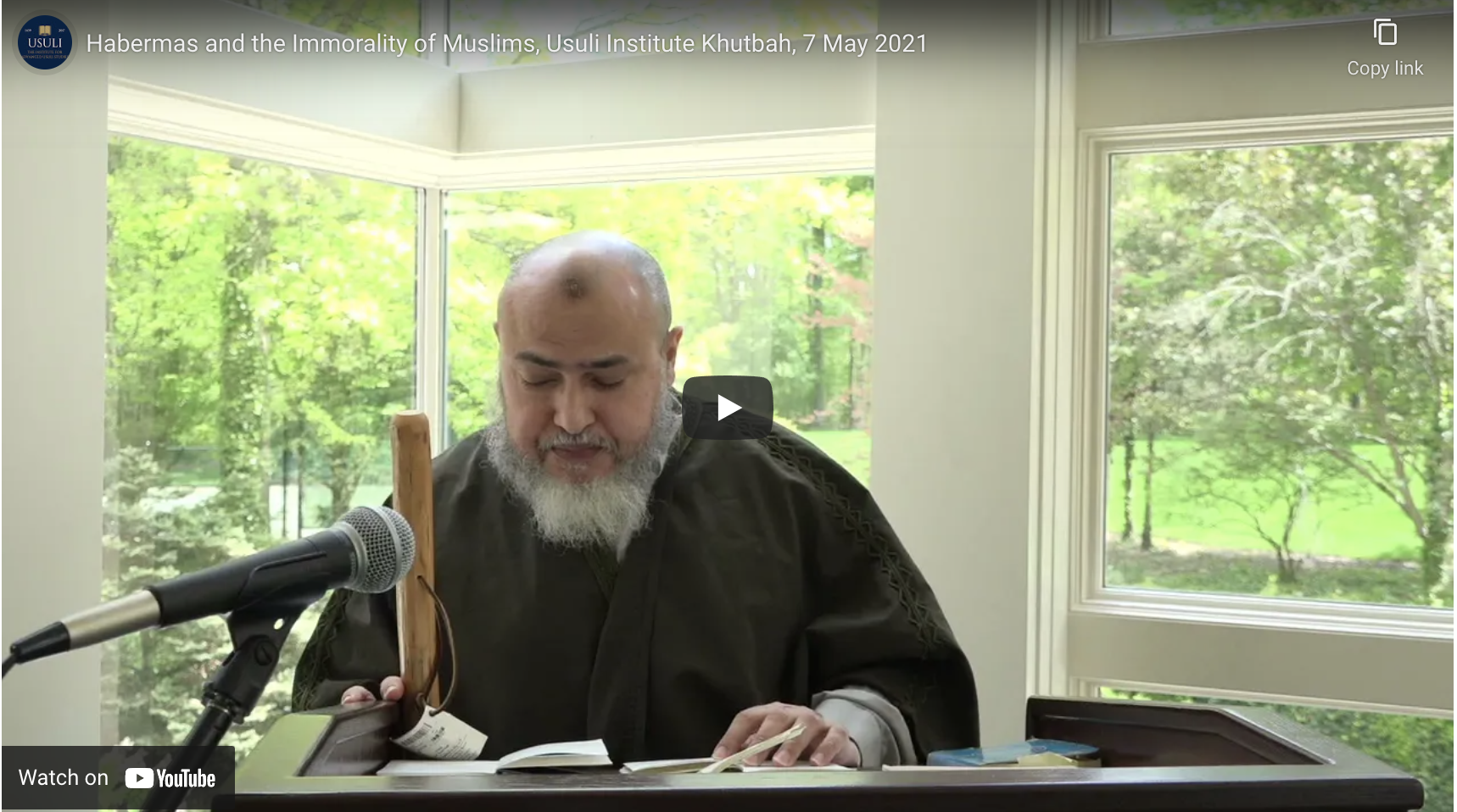 "Habermas and the Immorality of Muslims"